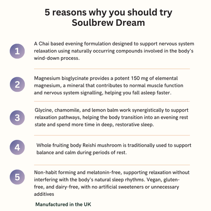5 benefits of solbrew dream chai