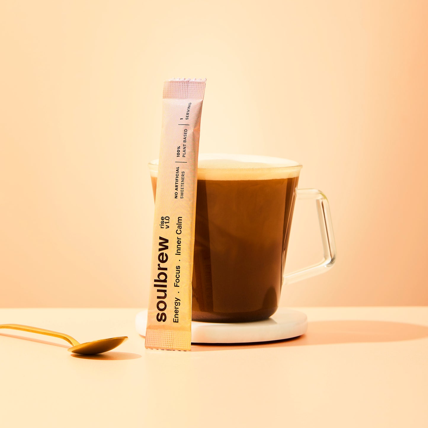 tastes like a spiced hot chocolate