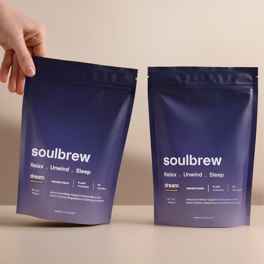 close up shot of soulbrew dream