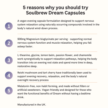 5 reasons to try soulbrew dream