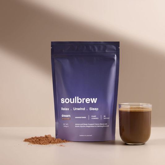 'SoulBrew Dream natural sleep drink pouch' 