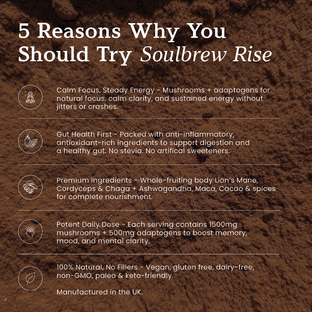 5 reasons to try soulbrew rise