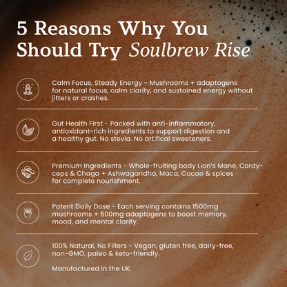 5 reasons to try soulbrew rise